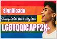 Significado da sigla LGBT completa LGBTQQICAPF2K